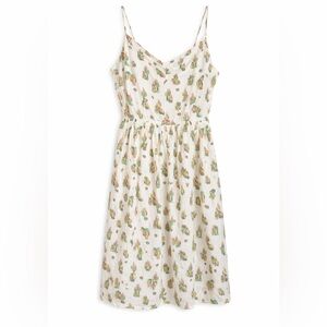 ModCloth Cactus Print Sundress Boho Desert Western Cute Midi Dress-Medium